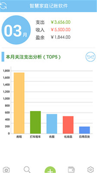 智慧家庭记账软件
