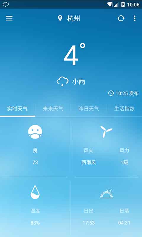 ins云天气