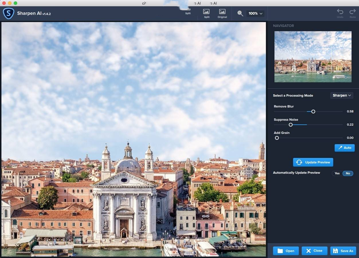 Topaz Sharpen AI v4.0.1官方版