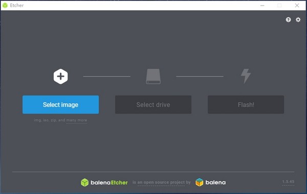balenaEtcher v1.7.2官方版