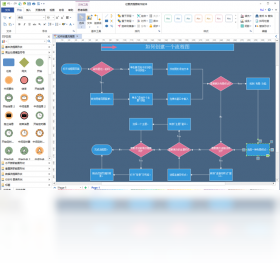 亿图流程图制作软件 v8.7.5官方版