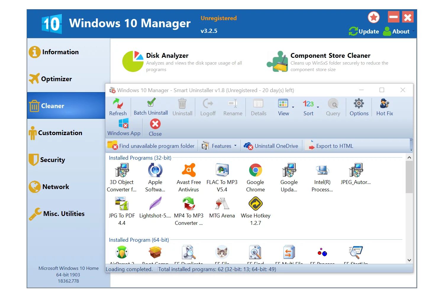 Windows 10 Manager v3.6.2官方版