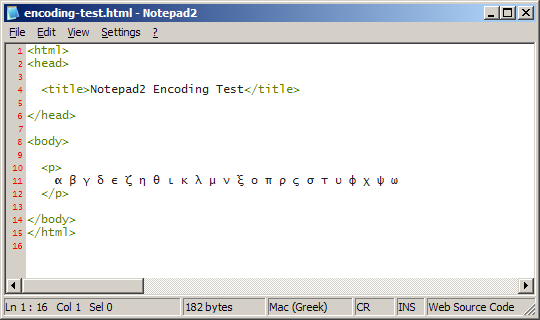 Notepad2 电脑版 v4.23.03r4734 汉化版