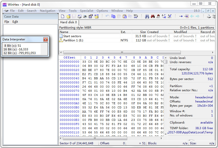 WinHex  v20.4中文免费版