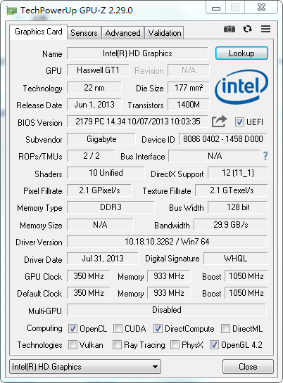GPU-Z v2.46.0.0官方版
