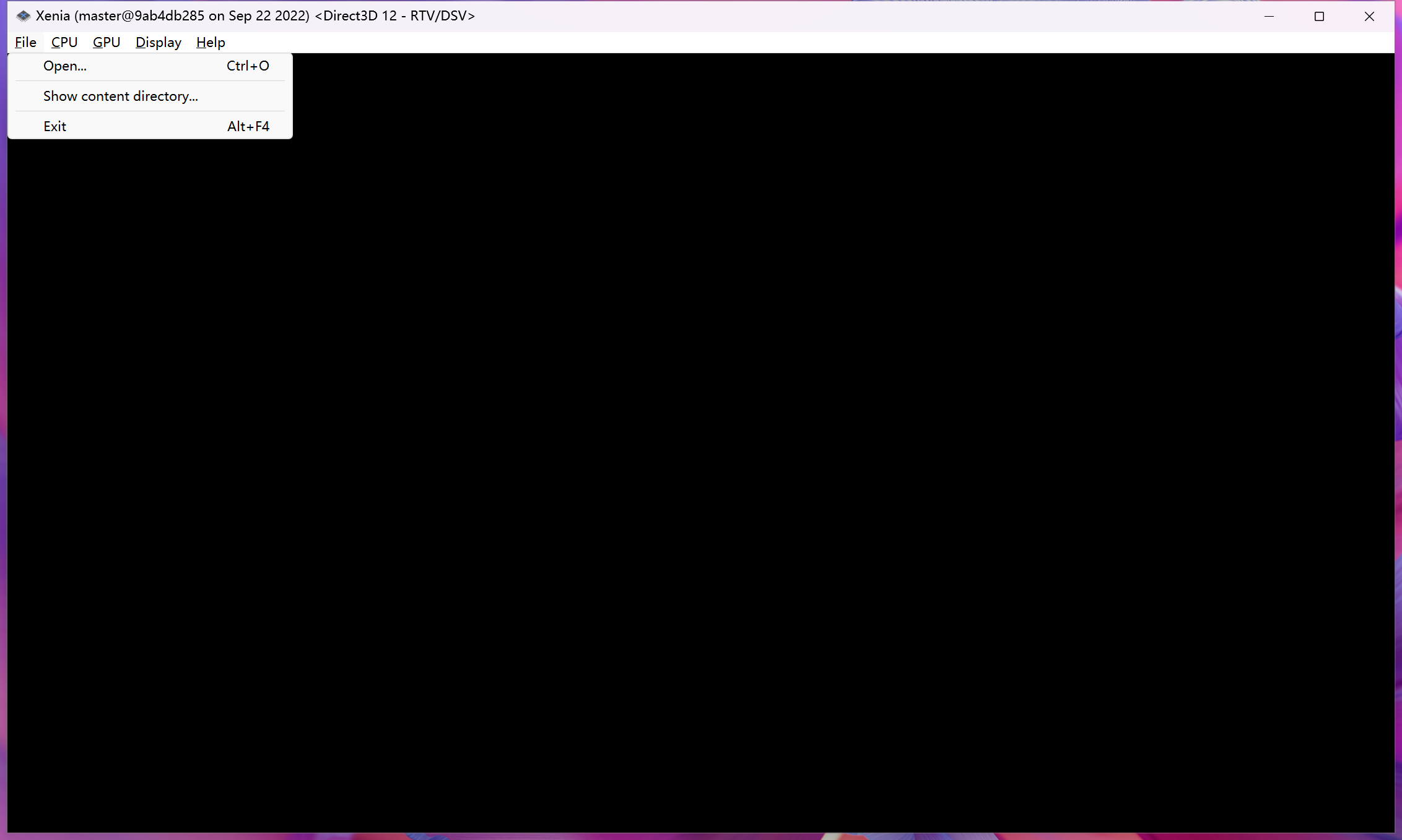 xenia emulator（xbox emulator 模拟器）