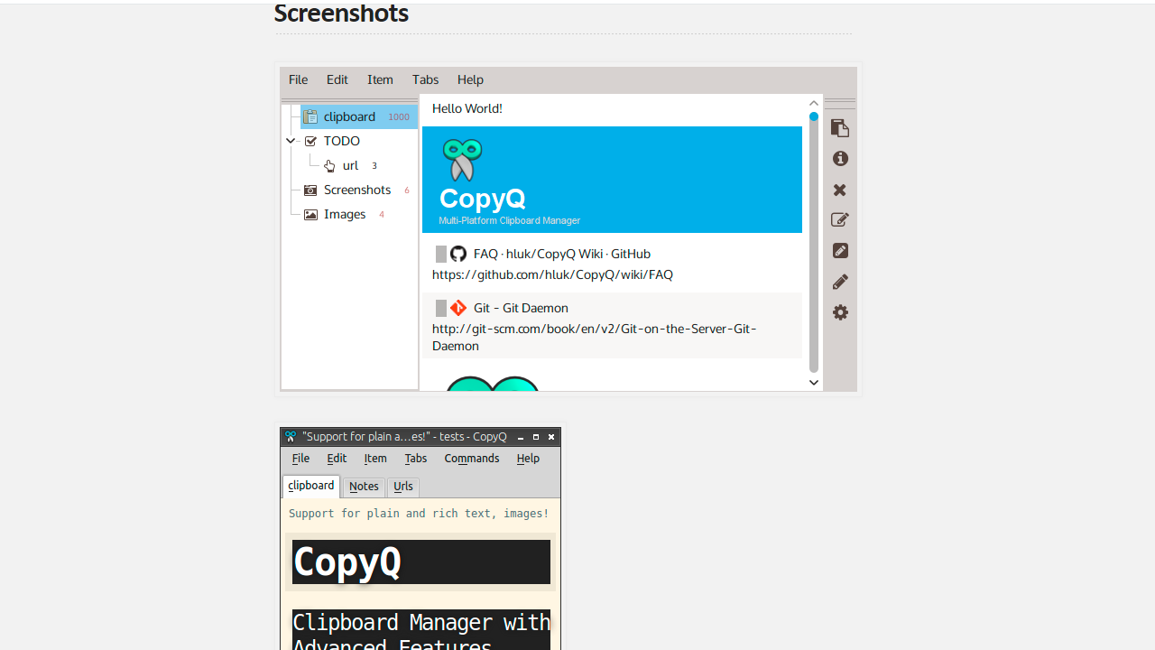 CopyQ v6.0.1官方版