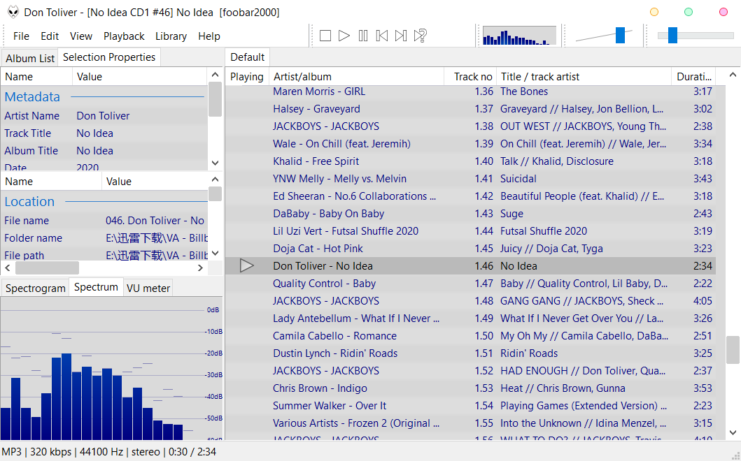 foobar2000电脑版 v1.6.9官方版