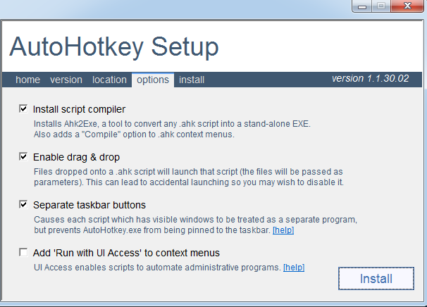 AutoHotkey电脑版 v2.0.2 官方版