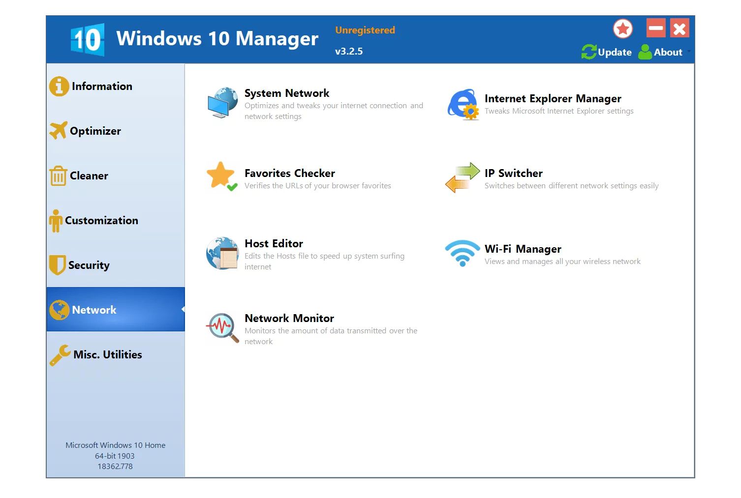 Windows 10 Manager v3.6.2官方版
