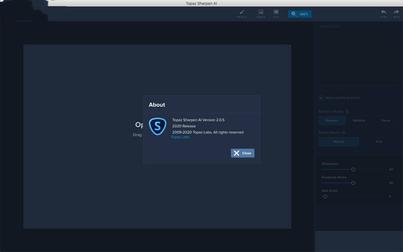 Topaz Sharpen AI v4.0.1官方版