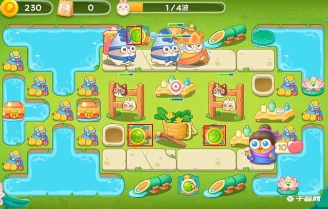 保卫萝卜4夏日垂钓第5关怎么过