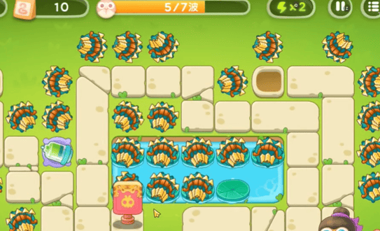 《保卫萝卜4》夏日垂钓第19关怎么过