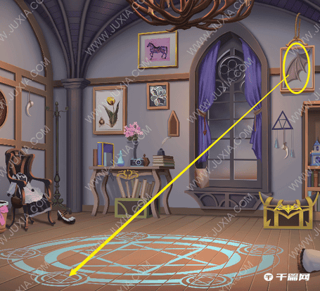 《某旅行者的偷拍相册》第4关恶魔角位置线索解析