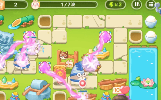 《保卫萝卜4》夏日垂钓第14关怎么过