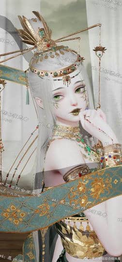 《以闪亮之名》清风竹影II官方捏脸数据id分享