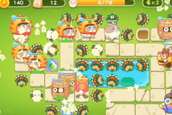 《保卫萝卜4》夏日垂钓第19关怎么过