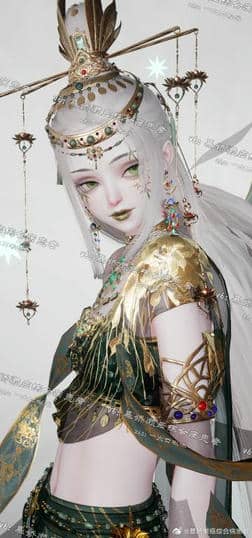 《以闪亮之名》清风竹影II官方捏脸数据id分享