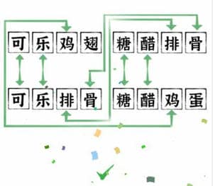 《文字进化》组合出四道菜通关攻略技巧解析